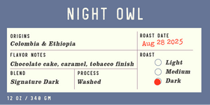 Night Owl | Dark Blend - Quills Coffee