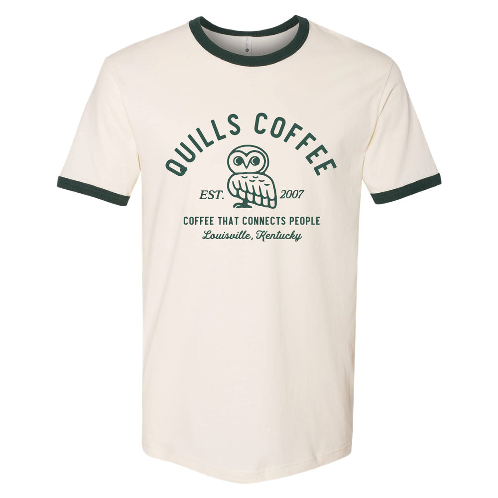 Owl Ringer Tee - Quills Coffee