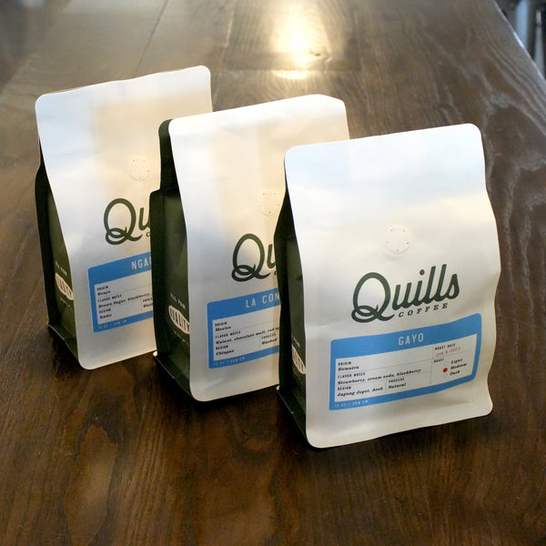 The Cupping Table - Quills Coffee