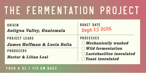 [PREORDER] James Hoffmann & Lucia Solis - Fermentation Project Tasting Set