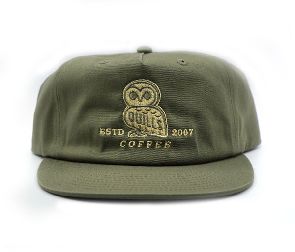 Owl Embroidered Hat - Quills Coffee