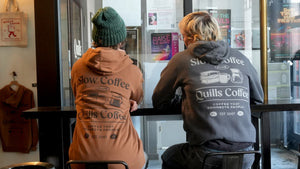 Quill's Slow Coffee Hoodie (Saddle) - Quills Coffee